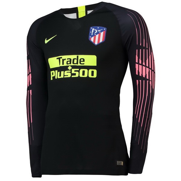 Trikot Ml Torwart Atletico Madrid 2018-19 Schwarz Fussballtrikots Günstig